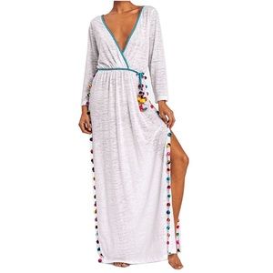 Pitusa Santorini white coverup